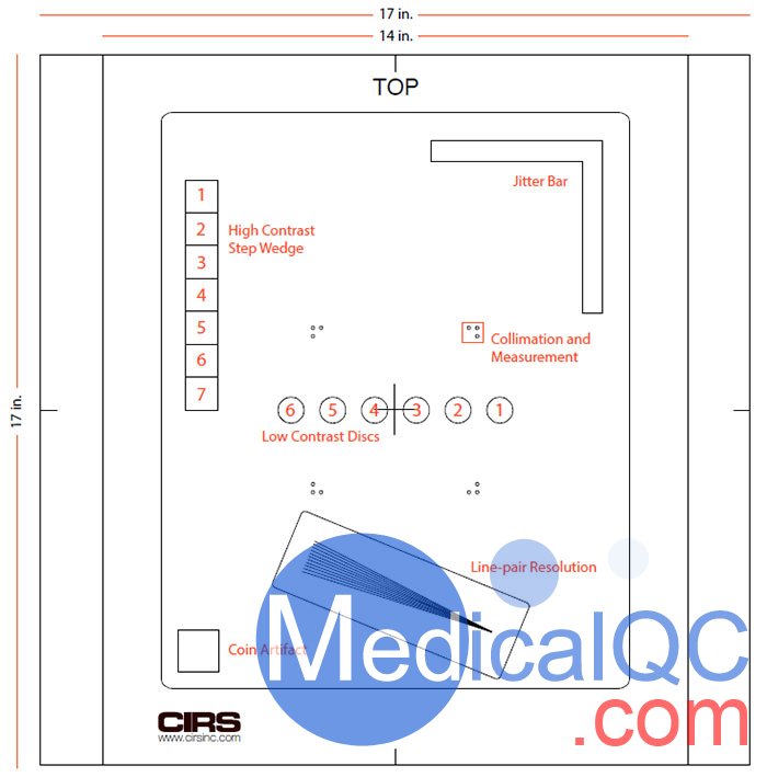 Cirs 139702 DR QC模體,Cirs 139702 DR質(zhì)控模體
