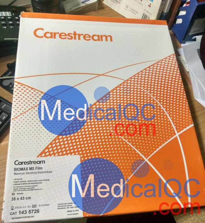 柯達(dá)BioMax MS膠片，BMS1 X射線膠片，Kodak BioMax MS科學(xué)膠片，Carestream自顯影膠片