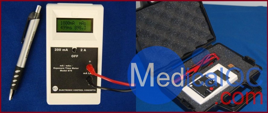 美國ECC 870 mA/mAs表，ECC 870數(shù)字毫安表，ECC 870毫安表