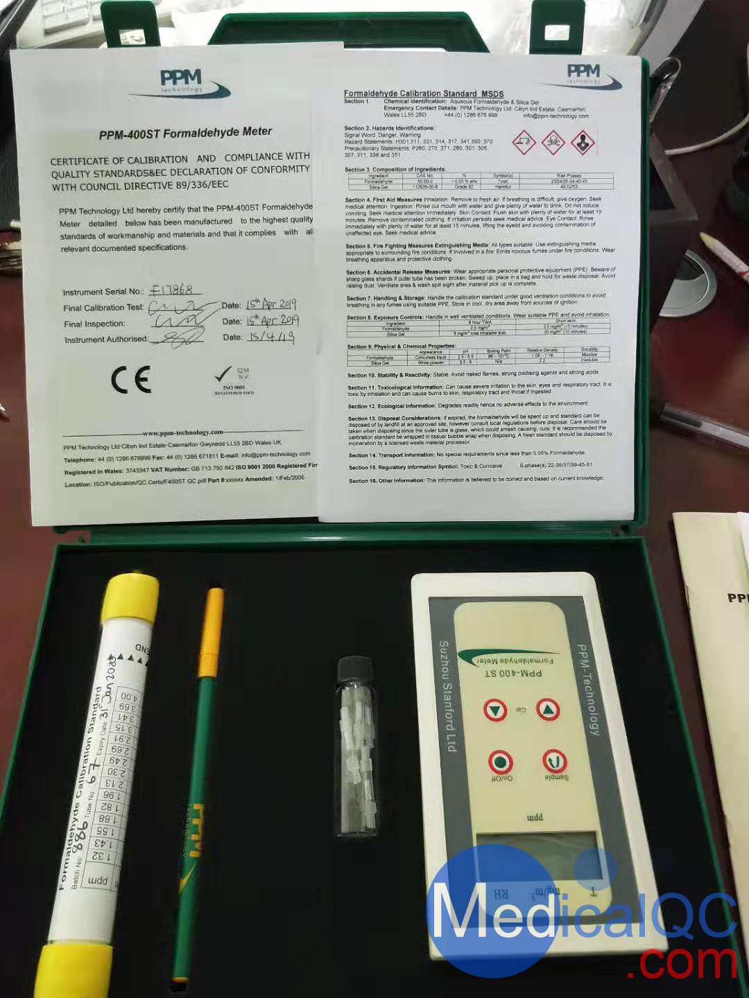 英國(guó)PPM-400ST甲醛檢測(cè)儀，PPM-400ST甲醛監(jiān)測(cè)儀