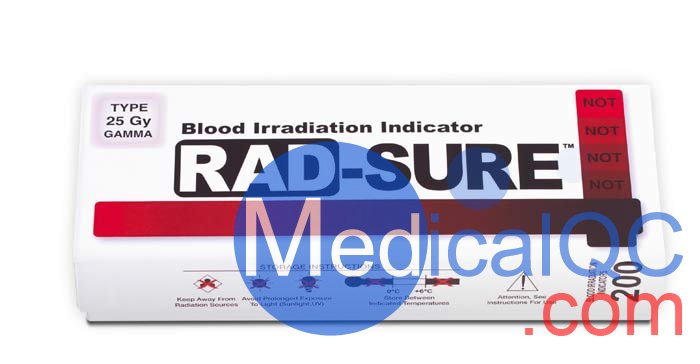 Rad-Sure血液輻照標(biāo)簽，Rad-Sure輻照指示膠片，Rad-Sure輻照膠片