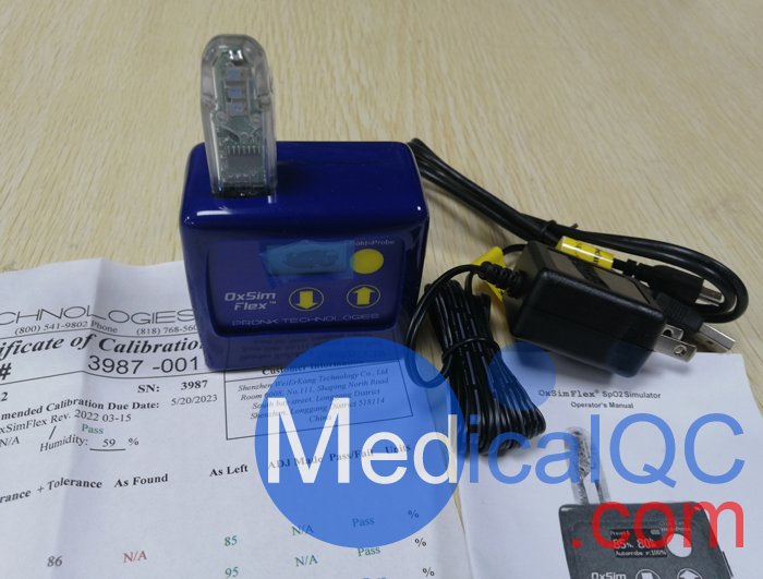 OX-2 OxSimFlex血氧模擬器，OxSimFlex脈搏血氧模擬器