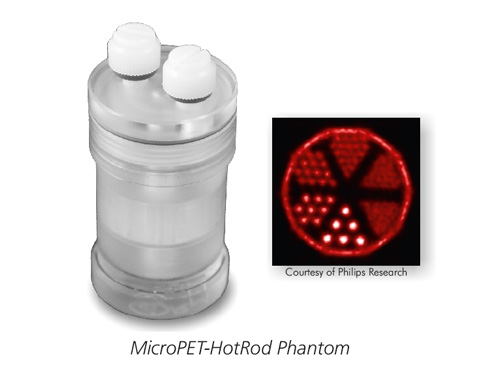 QRM Micro-PET熱棒模體，QRM-MicroPET-HotRod模體