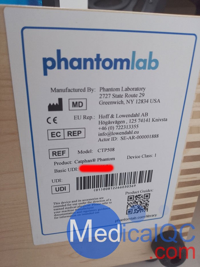 Catphan508體模，CTP500 CT性能模體，Catphan508 CT性能模體實物拍攝圖