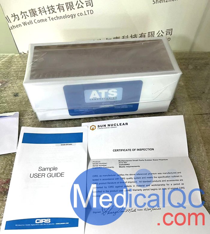 ATS 551微小解剖特征模體，ATS 551超聲模體,ATS551小零件模體實(shí)拍圖